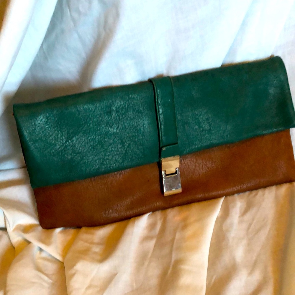 Green and Brown clutch